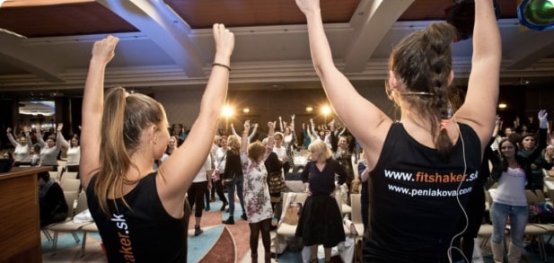 Rozcvičili vyše 600 žien na konferencii Umenie byť ženou