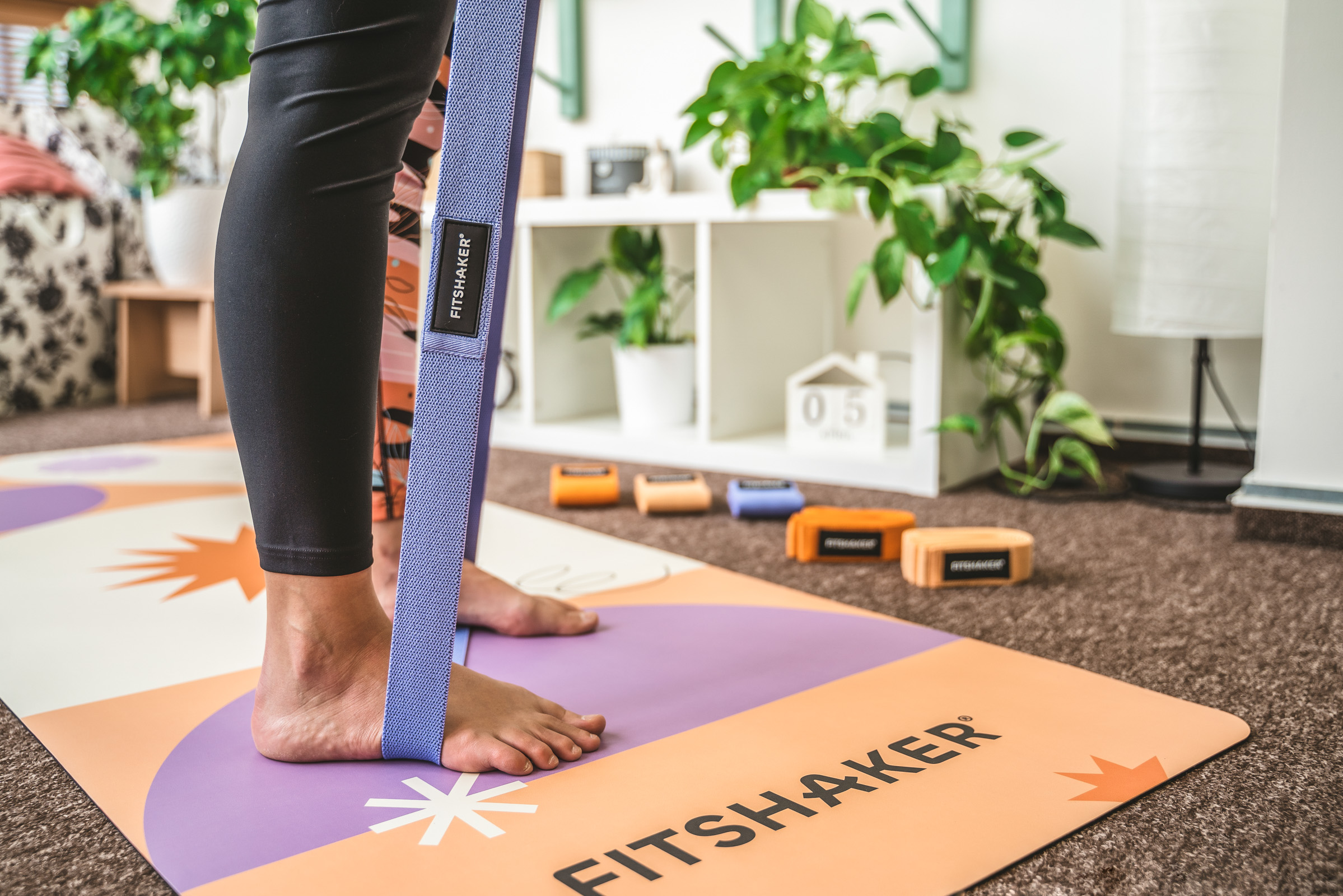 Dlhé expandery na precvičovanie celého tela Fitshaker