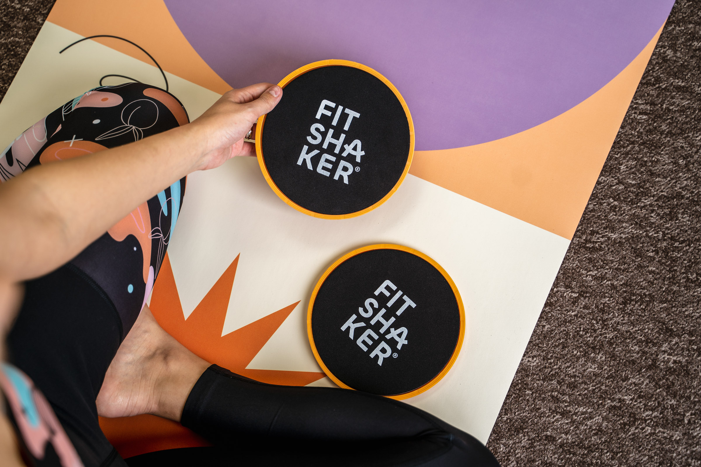 Šmykové podložka na cvičenie Fitshaker