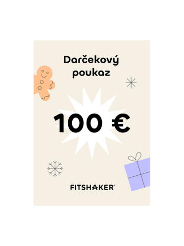 Fitshaker darčekový poukaz 100 EUR