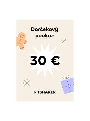 Fitshaker darčekový poukaz 30 EUR