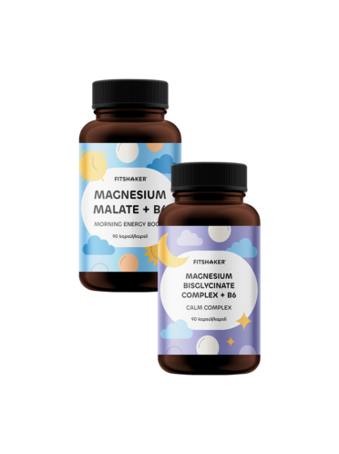 Magnesium malate + Magnesium Bisglycinate
