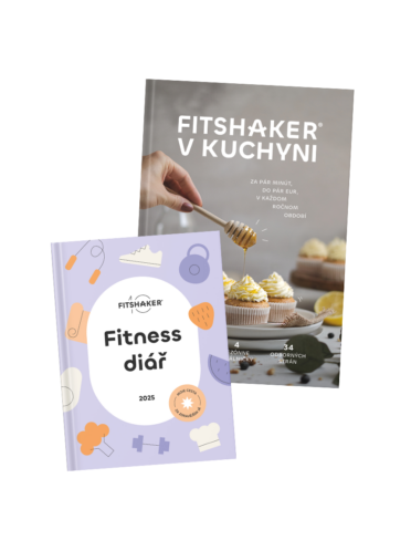 Fitshaker v kuchyni + Fitness diář 2025