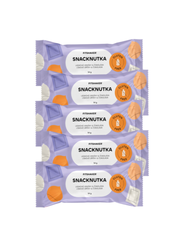 Snakcnukty lieskove oriešky a čokoláda 5 ks