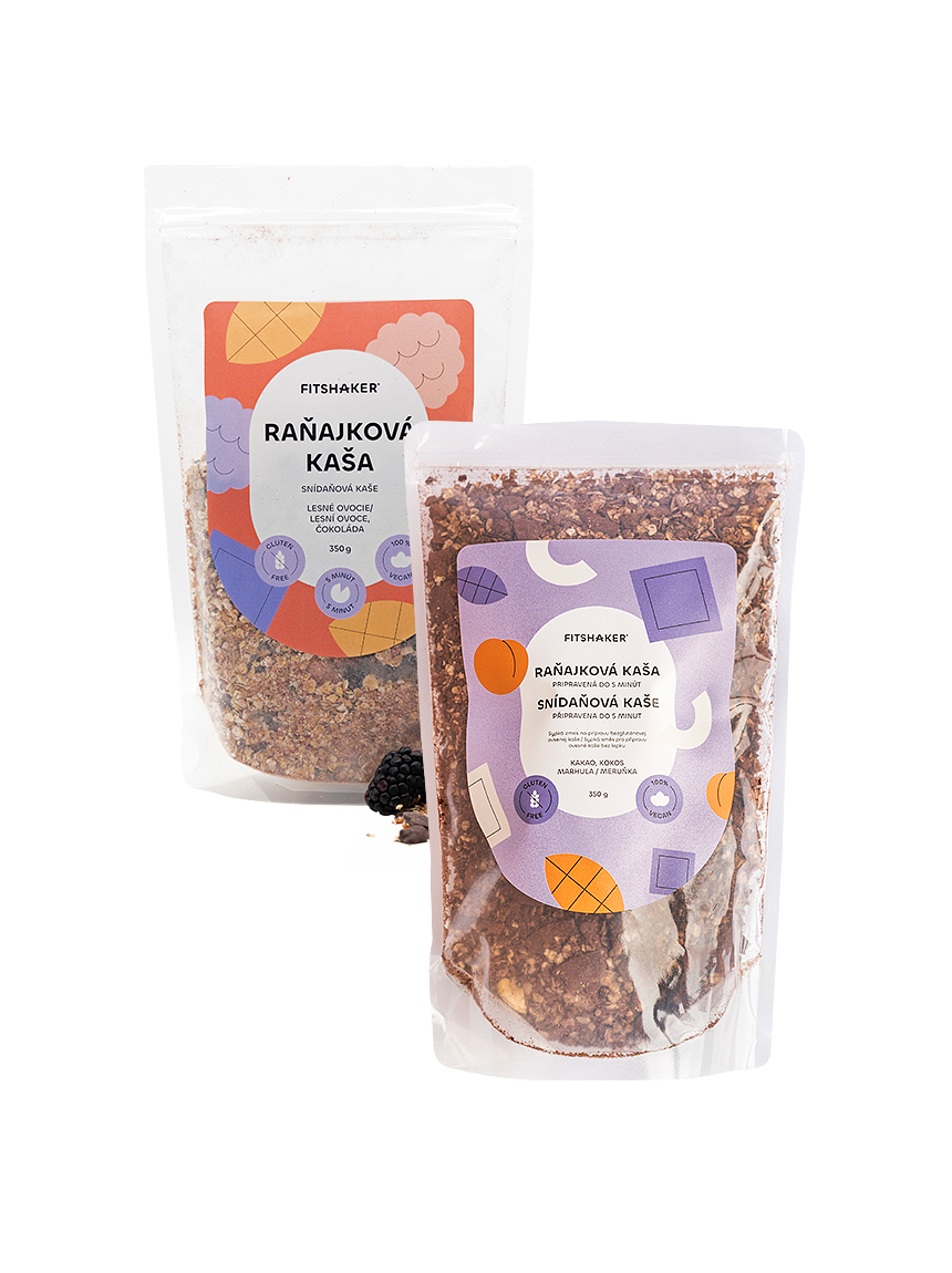 Kaše 1+1 za 2€ zdravá kaša na raňajky