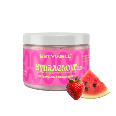 Elektrolyty HYDRAGLOW 2.0 Estywell 300 g – Melón & Jahoda